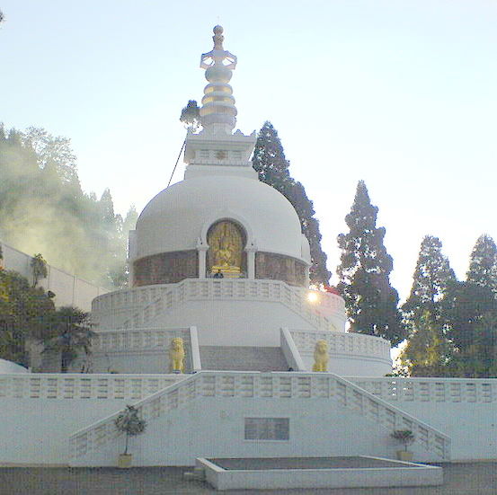 Peace Pagoda, Darjeeling